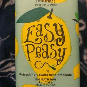 Perfectly posh easy peasy chunk